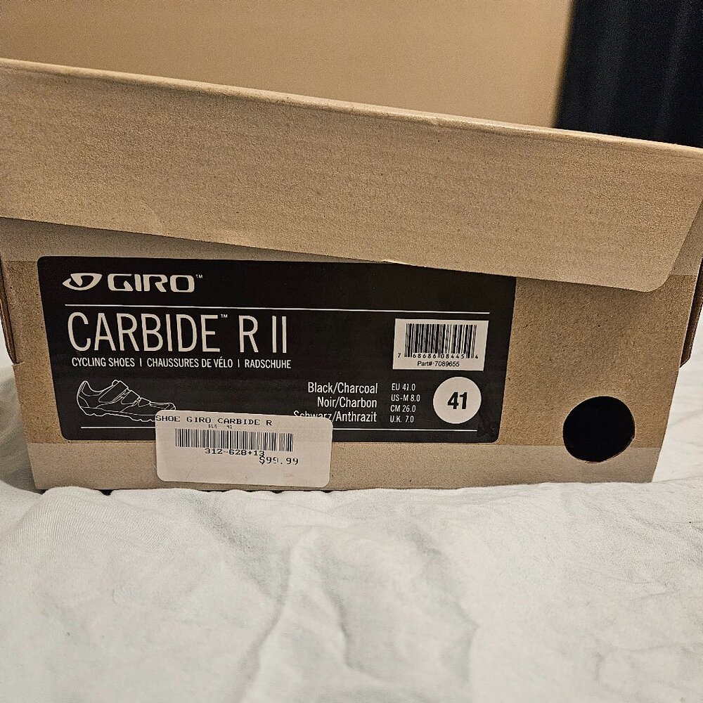 Giro cycling shoes mens 8/wmns 9